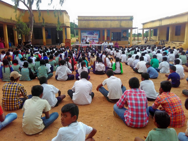 Library In Rural Area For 500 School Children