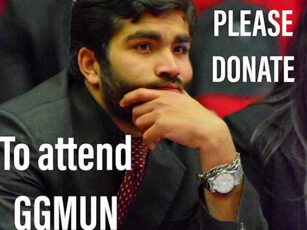 Help Kushagra Attend GGMUN