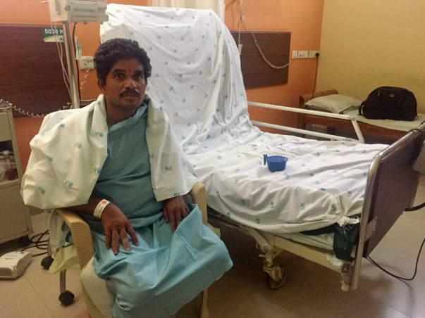 Help Venkatesh undergo a surgery and save his life