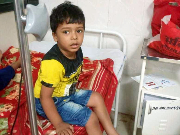 Aaryan is suffered from major Thalassemia( Help)