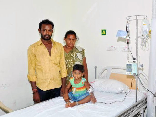 Parents of 3-year-old with a blood disease seeks help for treatment