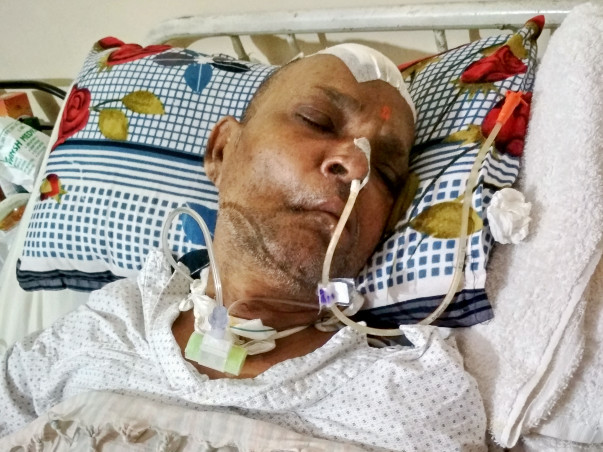 Help Srivastava Undergo Treatment For Brain Hemorrhage