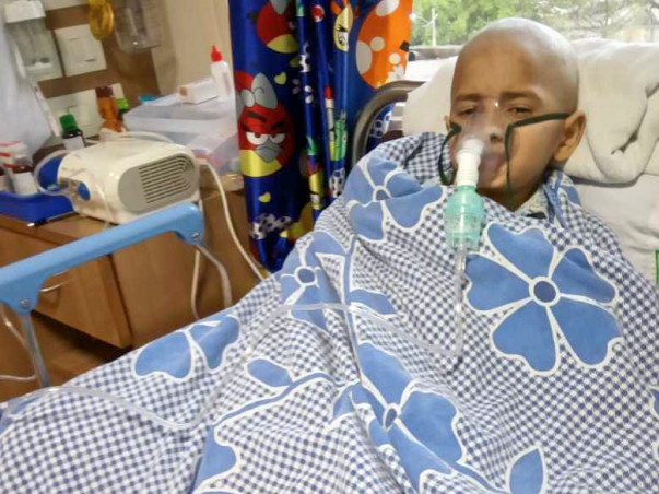 Suffering blood cancer
