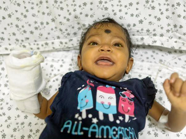 Help 5 month old baby girl Naidhruva fight a severe liver disease