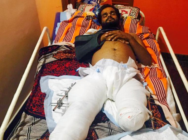 Support Madava Fight And Recover From Road Accident