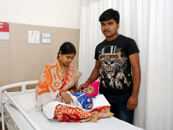 Help 4-month-old Adriti fight a severe heart disease