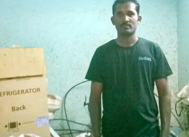 BinBag is fundraising to purchase vehicles for Kabadiwalas, the Recycle Gurus of Bangalore
