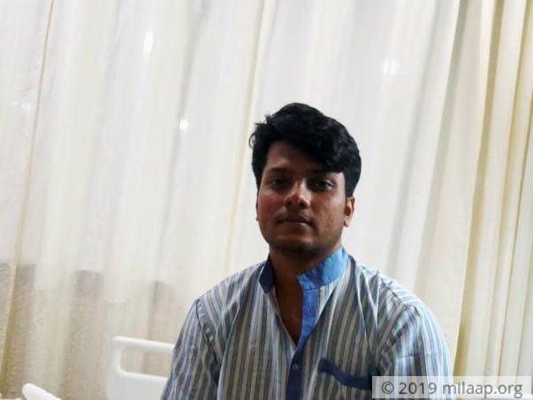 Sanjoy Kr Das needs your help to fight blood cancer