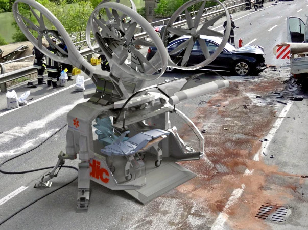 Help Ambulance-Drone to achieve the Goal