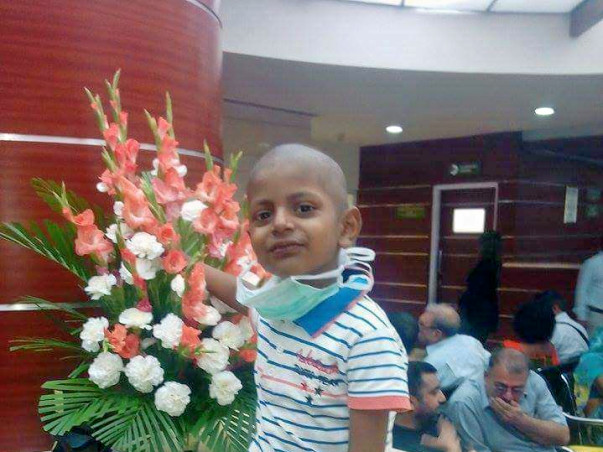 SOS from Subham, as the toddler fights for his life with leukaemia..