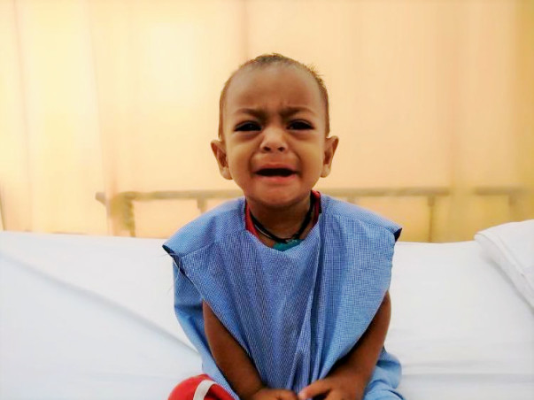 Help This 1-year-old Who Cries In Pain Until He Runs Out Of Breath