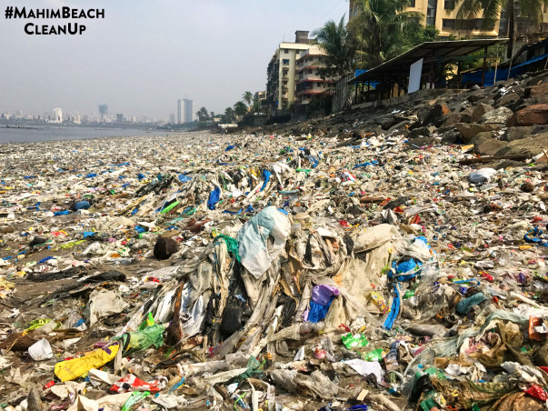 #MahimBeachCleanUp