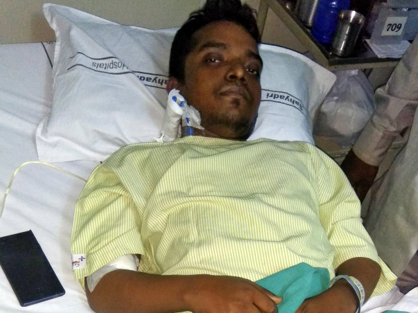 Your support will make stand Vilas on his feet