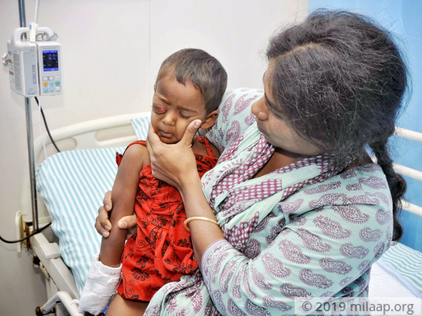 With Rs 1000 Left, Unemployed Single Mother Struggles To Save Her Baby