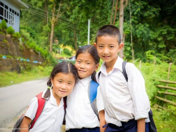 Support Sikkim State - SSS for children hygiene and Education