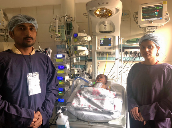 Help 2 month old baby Naksh fight a severe heart disease