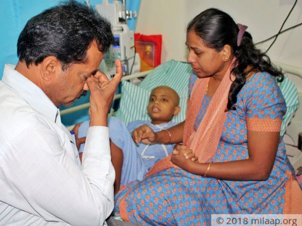 Help 8-year-old Biswajith fight blood cancer