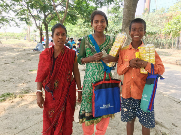 Help to build a home for two homeless children and their mother