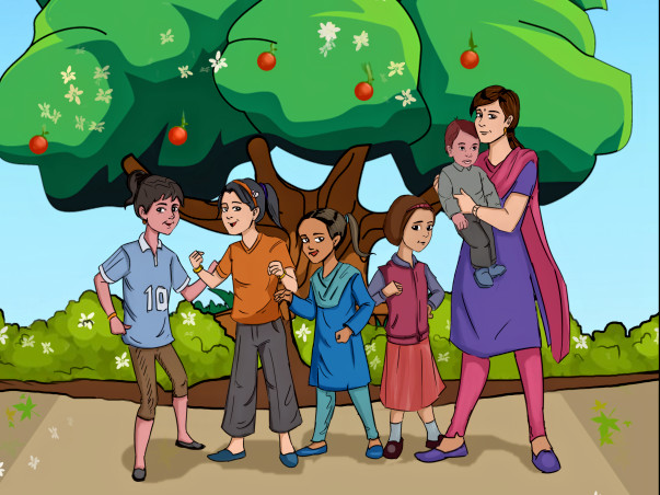 Moon Time- Creative Guide For Young Girls To Know All About Periods