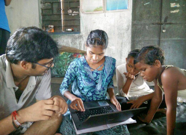 Educate children of Bedhi-Gram village