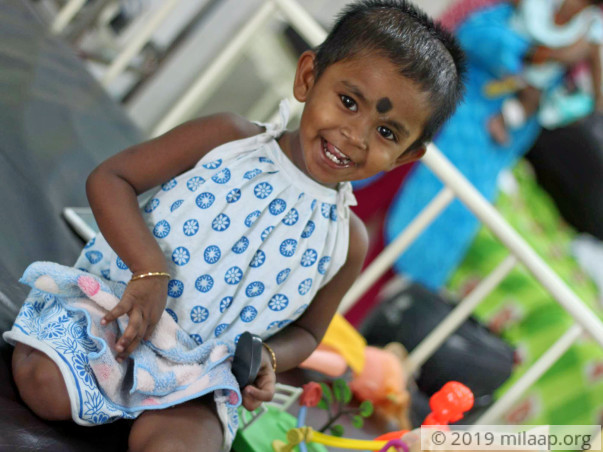 Help Isha Fight Sided Wilms Tumor