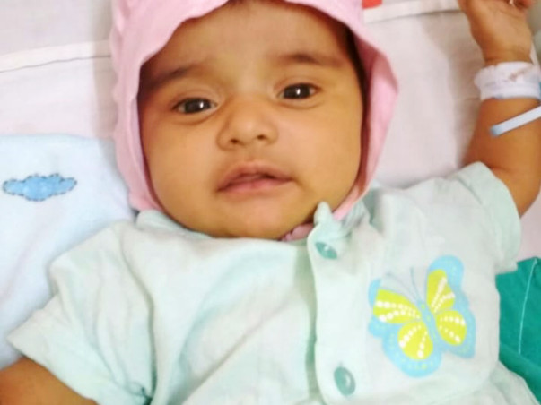 Help 1-month-old Baby Sharda Undergo A Surgery