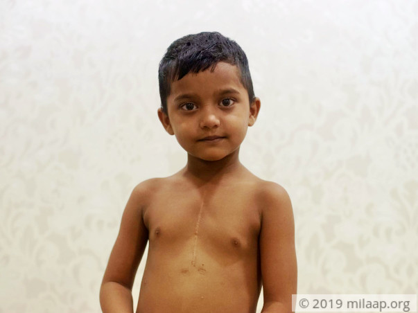Help Aris Khan Fight Congenital Heart Disease