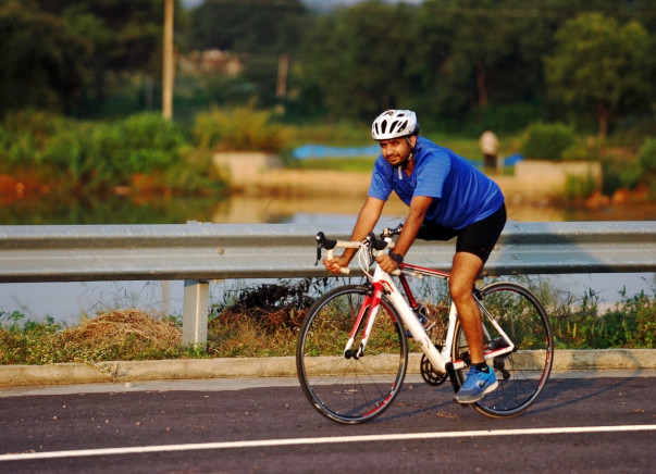 I am cycling to ride for raising funds for differently Abled Athletes