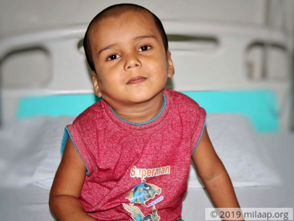 Help 4-year-old Adithya who fights for his life against blood cancer