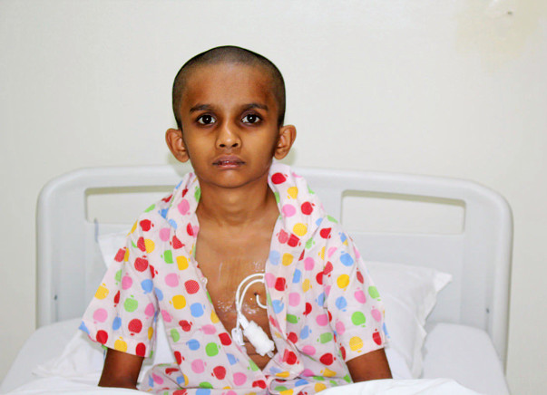 Save one year old Vivek fight against cancer