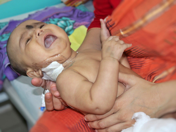 Help 4-month-old Hiran fight a rare form of cancer