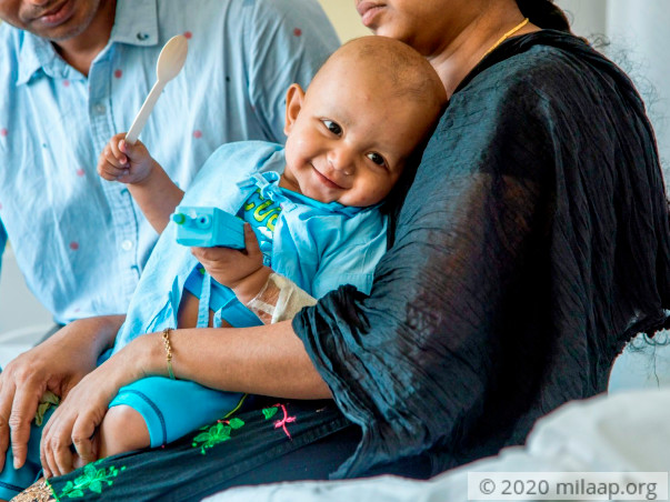 Help Ahan Fight Hepatoblastoma