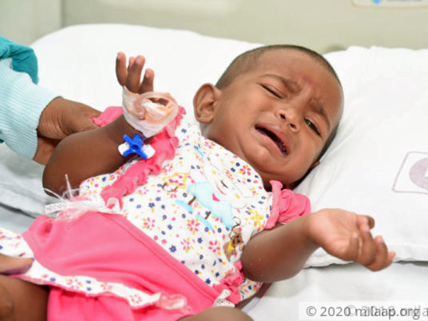 Poor Mother Is Desperate To Save Her 1-year-old Girl Baby Against Odds