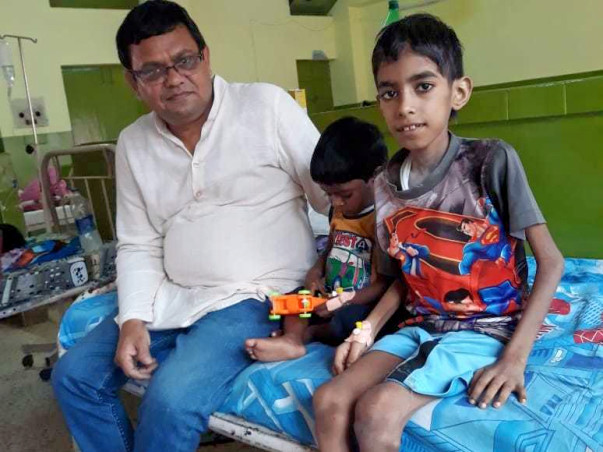 Urgent treatment of 3 HIV AIDS affected children