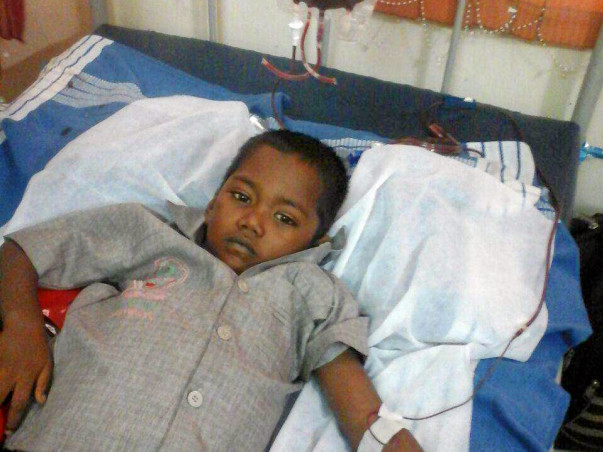 Help 6-year-old Jithesh fight thalassemia !