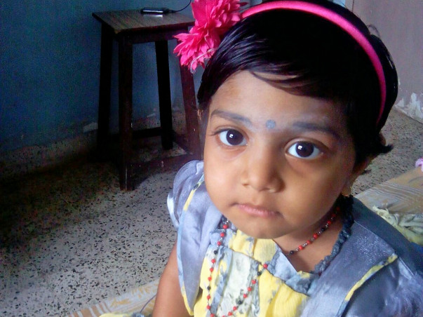 I am fundraising to help Help a 3 Year Tiny Angel from Life Threatening Pneumonia