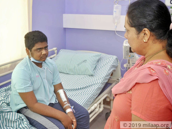 Vignesh needs your help to fight disease