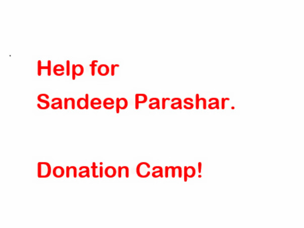 Help For Sandeep Parashar Milaap - 