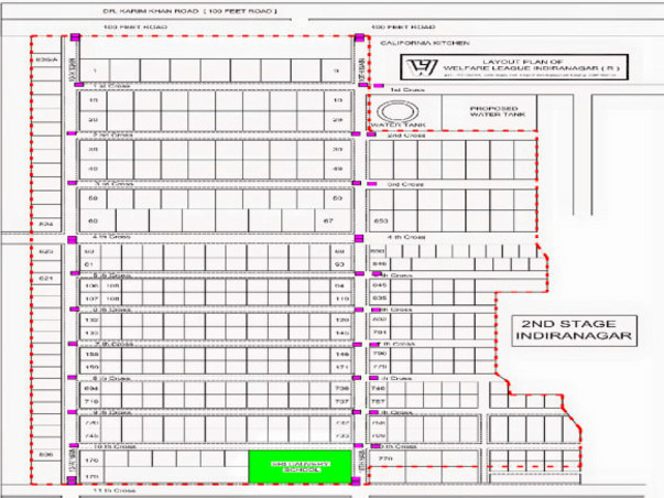Peace Ride: Navigation Maps and Signboards, Indiranagar