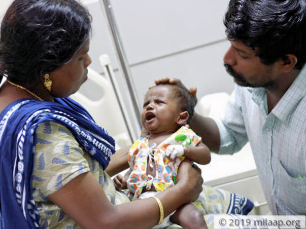 Help 3 month old Dashwanth fight heart disease
