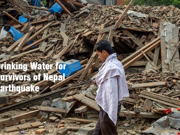 I am fundraising to drinking Water For Nepal Relief