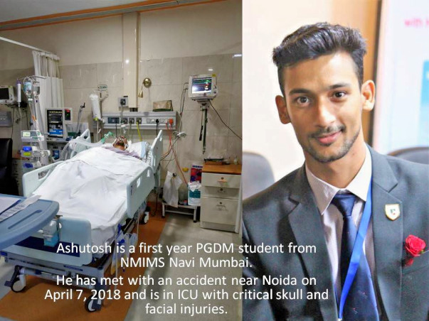 Help Ashutosh Recover From Severe Skull Injury