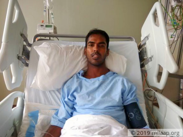 Tinto fights for his life and his only treatment is a liver transplant