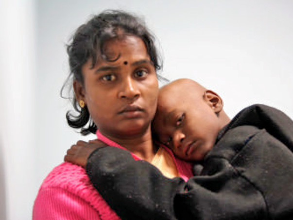This Single Mother Struggles to Save Her 8-Year-Old Son From Cancer
