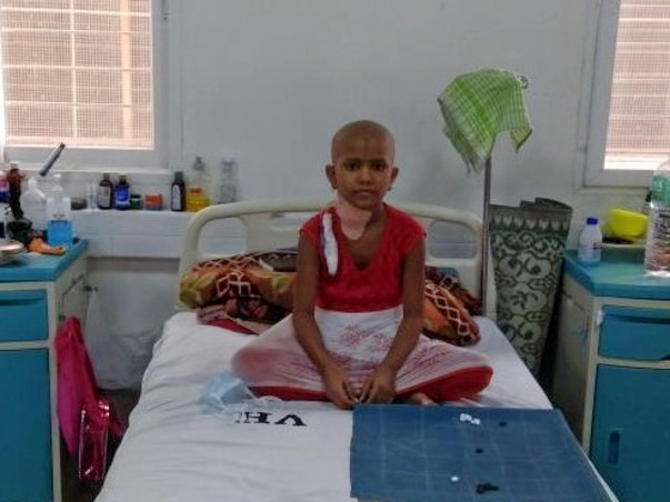 Help 9-year-old Akshata fight cancer