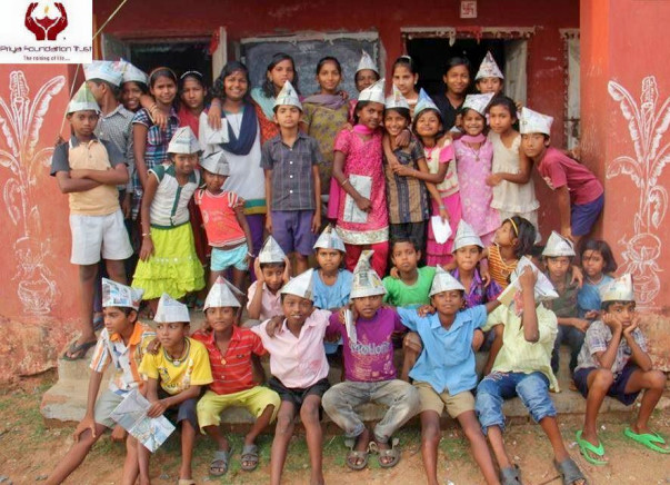 Show you Care by sponsoring education for 40 rural children in Odisha.