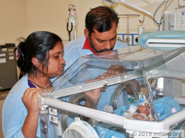 My baby is born pre-term and is in ICU and need your help to survive