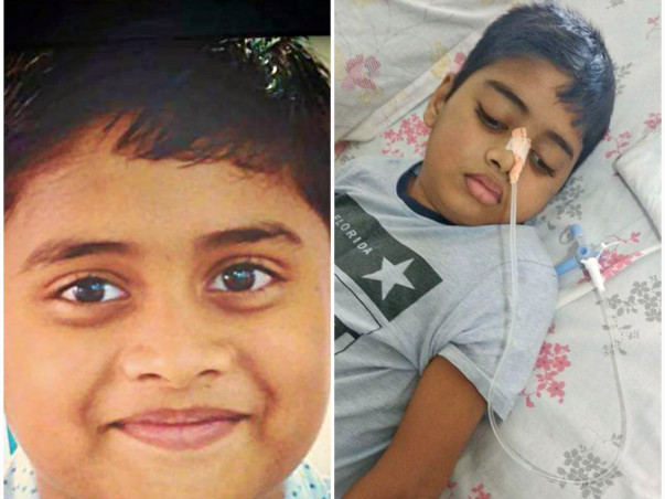 Help 8-year-old Ebenezar fight an aggressive brain tumor and live
