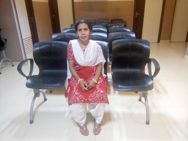 Help Mita Saha undergo a spinal surgery