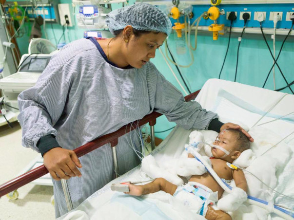 This Baby's Heart Is Pushing Into His Lungs And He Can't Breathe